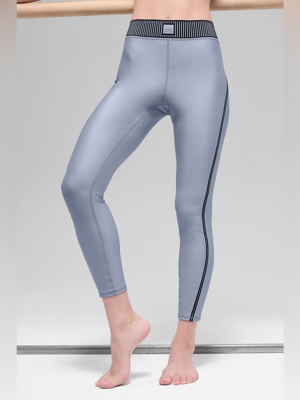 Alo Yoga Airlift High-Waist 7/8 Line Up Legging Activewear Pants Size XS sporty